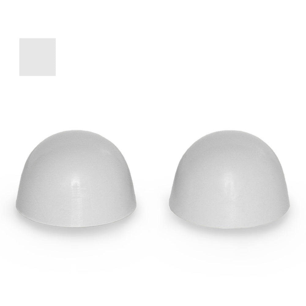 Artesian Pair of Replacement Bolt Caps - WHITE