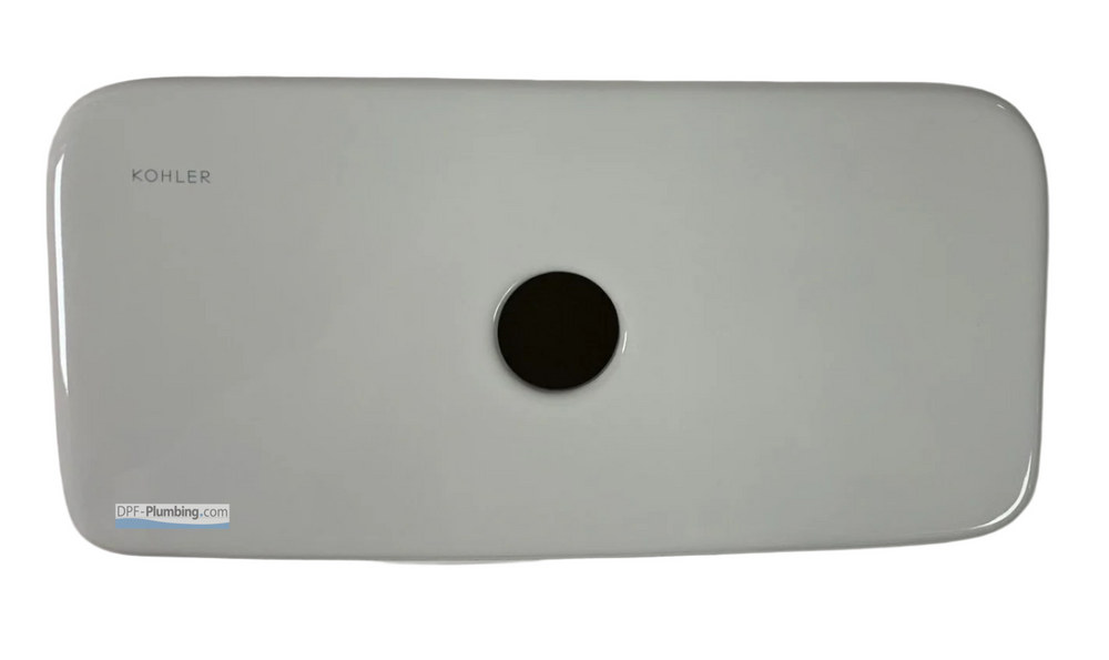1203721-0 Kohler Reach Dual Flush Tank Cover - WHITE