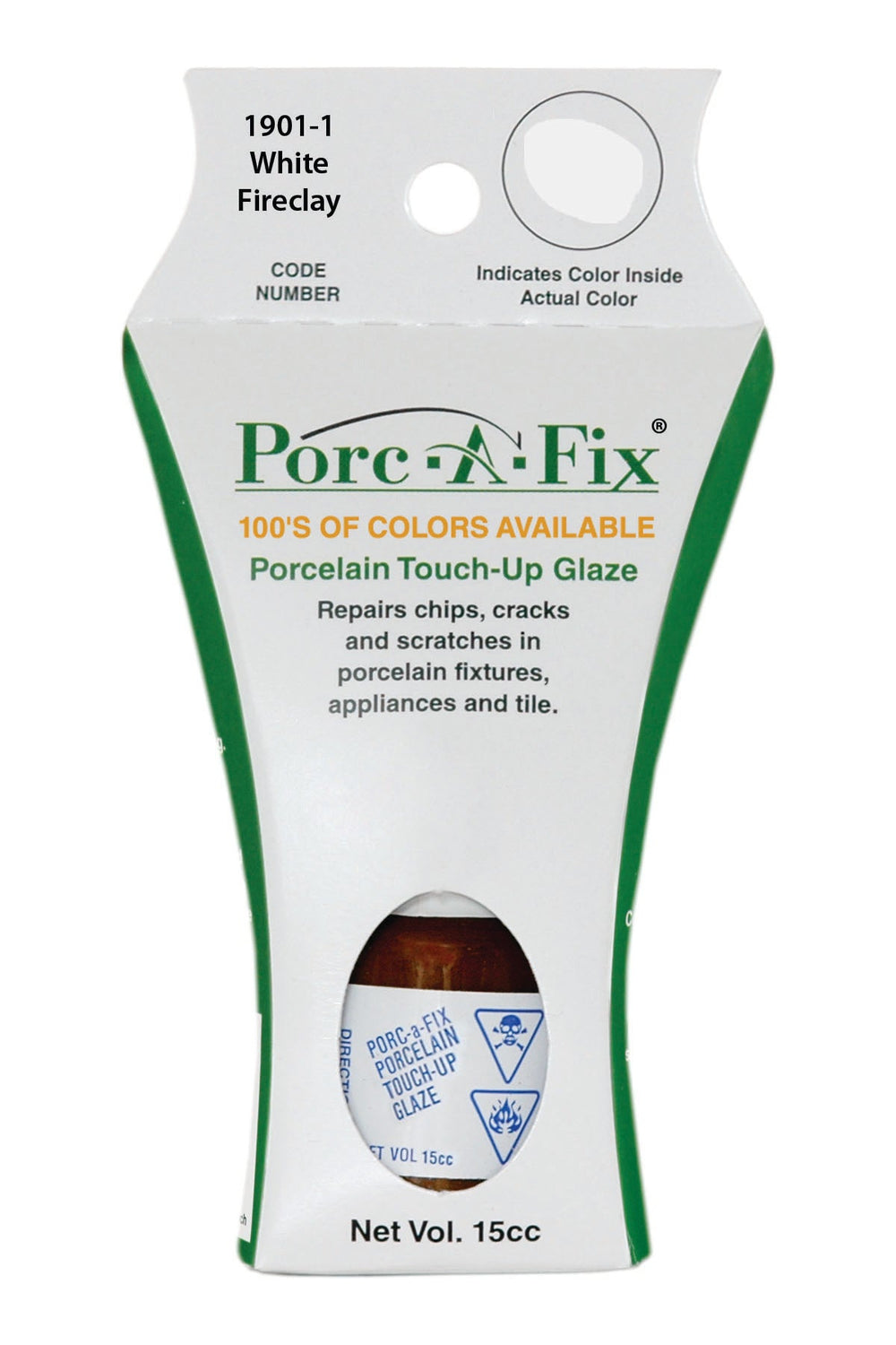 Porc-A-Fix offers a simple, affordable way to repair cracks, scratches and small chips in your porcelain bathroom & kitchen fixtures, appliances and tiles.  It can be used on ceramic, porcelain, cast iron, steel and much more. 