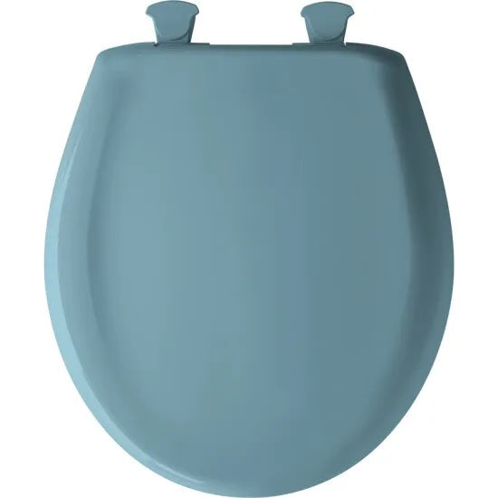 Briggs Round Front Toilet Seat - REGENCY BLUE