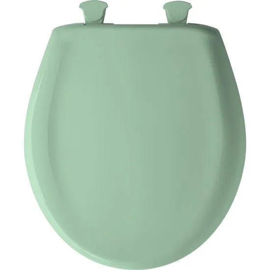 Briggs Round Front Toilet Seat - SEA GREEN