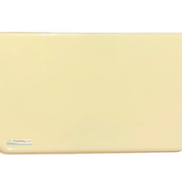 80627-12 Kohler Wellworth Tank Cover - JERSEY CREAM/CREAM SATIN (4598-12)