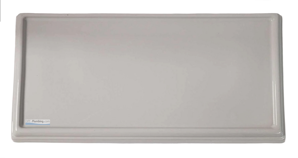 84406-0 Kohler Memoirs Classic Design Tank Cover - WHITE