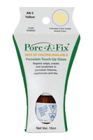 
                Porc-A-Fix offers a simple, affordable way to repair cracks, scratches and small chips in your porcelain bathroom & kitchen fixtures, appliances and tiles.  It can be used on ceramic, porcelain, cast iron, steel and much more. 
              
