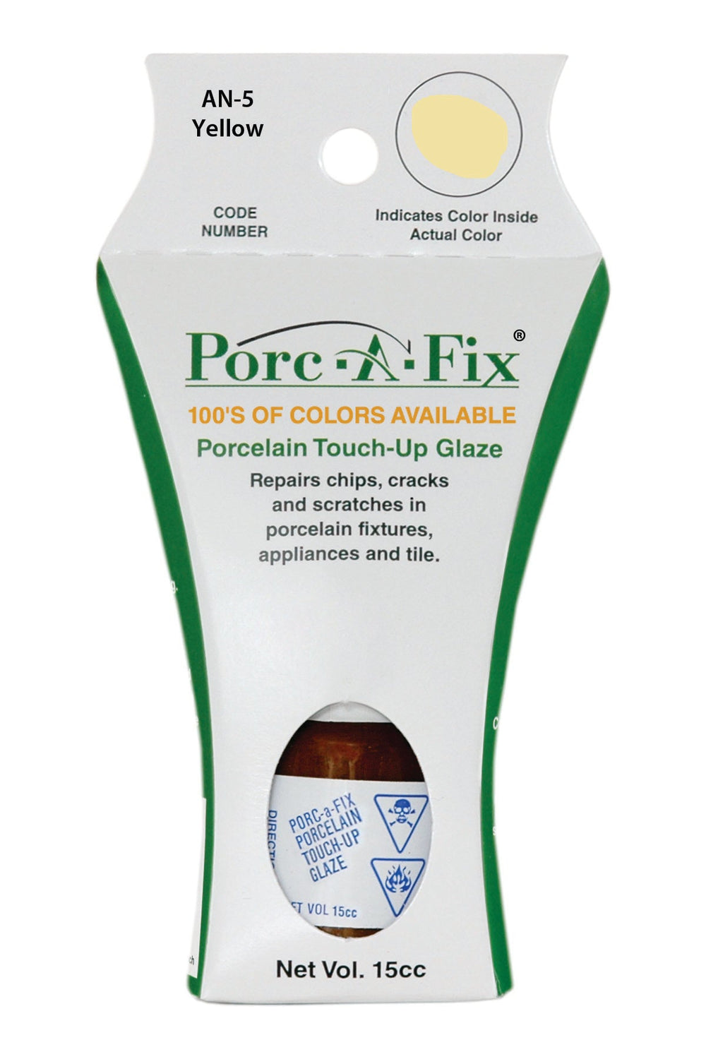 Porc-A-Fix offers a simple, affordable way to repair cracks, scratches and small chips in your porcelain bathroom & kitchen fixtures, appliances and tiles.  It can be used on ceramic, porcelain, cast iron, steel and much more. 