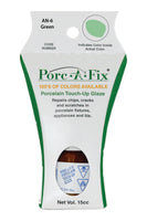 
                Porc-A-Fix offers a simple, affordable way to repair cracks, scratches and small chips in your porcelain bathroom & kitchen fixtures, appliances and tiles.  It can be used on ceramic, porcelain, cast iron, steel and much more. 
              