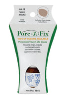 
                Porc-A-Fix offers a simple, affordable way to repair cracks, scratches and small chips in your porcelain bathroom & kitchen fixtures, appliances and tiles.  It can be used on ceramic, porcelain, cast iron, steel and much more. 
              