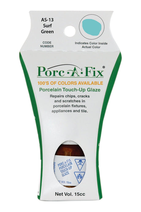 Porc-A-Fix offers a simple, affordable way to repair cracks, scratches and small chips in your porcelain bathroom & kitchen fixtures, appliances and tiles.  It can be used on ceramic, porcelain, cast iron, steel and much more. 