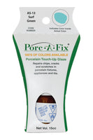 
                Porc-A-Fix offers a simple, affordable way to repair cracks, scratches and small chips in your porcelain bathroom & kitchen fixtures, appliances and tiles.  It can be used on ceramic, porcelain, cast iron, steel and much more. 
              