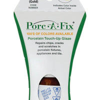 Porc-A-Fix offers a simple, affordable way to repair cracks, scratches and small chips in your porcelain bathroom & kitchen fixtures, appliances and tiles.  It can be used on ceramic, porcelain, cast iron, steel and much more. 