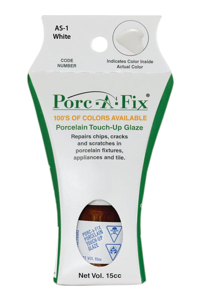 Porc-A-Fix offers a simple, affordable way to repair cracks, scratches and small chips in your porcelain bathroom & kitchen fixtures, appliances and tiles.  It can be used on ceramic, porcelain, cast iron, steel and much more. 