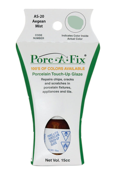 Porc-A-Fix offers a simple, affordable way to repair cracks, scratches and small chips in your porcelain bathroom & kitchen fixtures, appliances and tiles.  It can be used on ceramic, porcelain, cast iron, steel and much more. 
