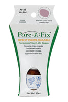 
                Porc-A-Fix offers a simple, affordable way to repair cracks, scratches and small chips in your porcelain bathroom & kitchen fixtures, appliances and tiles.  It can be used on ceramic, porcelain, cast iron, steel and much more. 
              