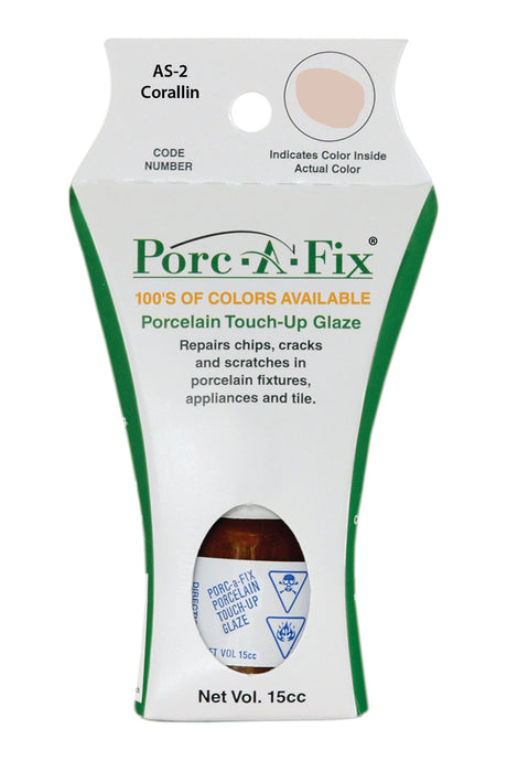 Porc-A-Fix offers a simple, affordable way to repair cracks, scratches and small chips in your porcelain bathroom & kitchen fixtures, appliances and tiles.  It can be used on ceramic, porcelain, cast iron, steel and much more. 