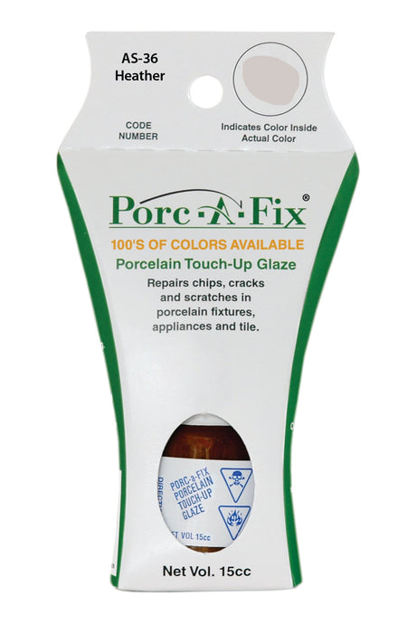 Porc-A-Fix offers a simple, affordable way to repair cracks, scratches and small chips in your porcelain bathroom & kitchen fixtures, appliances and tiles.  It can be used on ceramic, porcelain, cast iron, steel and much more. 