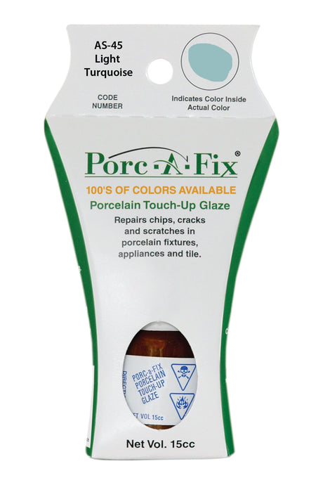 Porc-A-Fix offers a simple, affordable way to repair cracks, scratches and small chips in your porcelain bathroom & kitchen fixtures, appliances and tiles.  It can be used on ceramic, porcelain, cast iron, steel and much more. 
