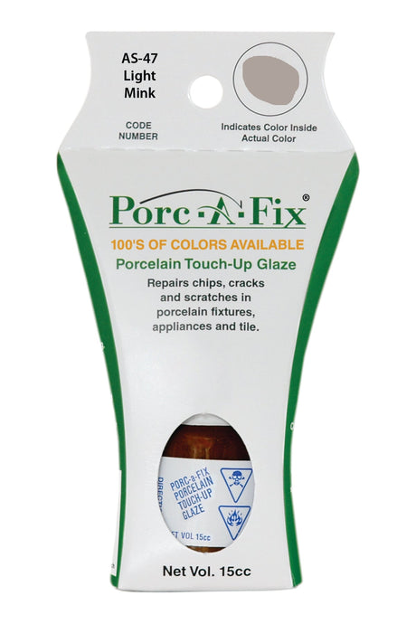 Porc-A-Fix offers a simple, affordable way to repair cracks, scratches and small chips in your porcelain bathroom & kitchen fixtures, appliances and tiles.  It can be used on ceramic, porcelain, cast iron, steel and much more. 
