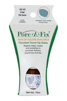 
                Porc-A-Fix offers a simple, affordable way to repair cracks, scratches and small chips in your porcelain bathroom & kitchen fixtures, appliances and tiles.  It can be used on ceramic, porcelain, cast iron, steel and much more. 
              