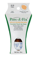 
                Porc-A-Fix offers a simple, affordable way to repair cracks, scratches and small chips in your porcelain bathroom & kitchen fixtures, appliances and tiles.  It can be used on ceramic, porcelain, cast iron, steel and much more. 
              