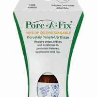 Porc-A-Fix offers a simple, affordable way to repair cracks, scratches and small chips in your porcelain bathroom & kitchen fixtures, appliances and tiles.  It can be used on ceramic, porcelain, cast iron, steel and much more. 
