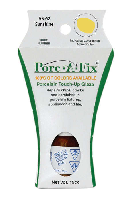 Porc-A-Fix offers a simple, affordable way to repair cracks, scratches and small chips in your porcelain bathroom & kitchen fixtures, appliances and tiles.  It can be used on ceramic, porcelain, cast iron, steel and much more. 