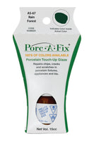 
                Porc-A-Fix offers a simple, affordable way to repair cracks, scratches and small chips in your porcelain bathroom & kitchen fixtures, appliances and tiles.  It can be used on ceramic, porcelain, cast iron, steel and much more. 
              