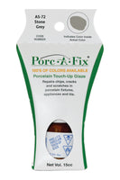 
                Porc-A-Fix offers a simple, affordable way to repair cracks, scratches and small chips in your porcelain bathroom & kitchen fixtures, appliances and tiles.  It can be used on ceramic, porcelain, cast iron, steel and much more. 
              