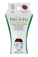 
                Porc-A-Fix offers a simple, affordable way to repair cracks, scratches and small chips in your porcelain bathroom & kitchen fixtures, appliances and tiles.  It can be used on ceramic, porcelain, cast iron, steel and much more. 
              