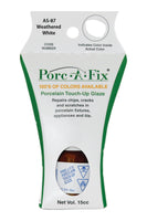 
                Porc-A-Fix offers a simple, affordable way to repair cracks, scratches and small chips in your porcelain bathroom & kitchen fixtures, appliances and tiles.  It can be used on ceramic, porcelain, cast iron, steel and much more. 
              