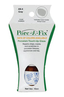 
                Porc-A-Fix offers a simple, affordable way to repair cracks, scratches and small chips in your porcelain bathroom & kitchen fixtures, appliances and tiles.  It can be used on ceramic, porcelain, cast iron, steel and much more. 
              