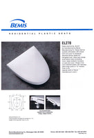 
                American Standard 5340.13.177 Replacement Toilet Seat - HONEYDEW (EL270-305) B-GRADE - DPF-Plumbing
              