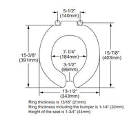 
                American Standard Baby Devoro Toilet Seat Commercial Version Regular Bowl WHITE - DPF-Plumbing
              