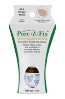 
                Porc-A-Fix offers a simple, affordable way to repair cracks, scratches and small chips in your porcelain bathroom & kitchen fixtures, appliances and tiles.  It can be used on ceramic, porcelain, cast iron, steel and much more. 
              