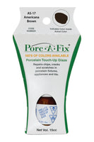 
                Porc-A-Fix offers a simple, affordable way to repair cracks, scratches and small chips in your porcelain bathroom & kitchen fixtures, appliances and tiles.  It can be used on ceramic, porcelain, cast iron, steel and much more. 
              