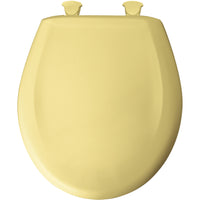 
                American Standard Round Front Toilet Seat - SAFFRON YELLOW (Sub For MANCHU YELLOW) - DPF-Plumbing
              