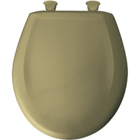 
                Briggs Round Front Toilet Seat - AVOCADO - DPF-Plumbing
              