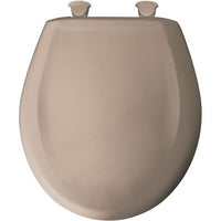 
                Briggs Round Front Toilet Seat - FAWN BEIGE
              