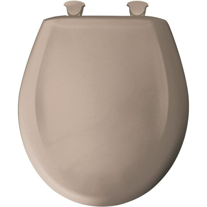 Briggs Round Front Toilet Seat - FAWN BEIGE