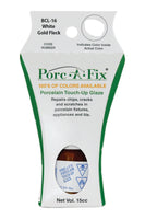 
                Porc-A-Fix offers a simple, affordable way to repair cracks, scratches and small chips in your porcelain bathroom & kitchen fixtures, appliances and tiles.  It can be used on ceramic, porcelain, cast iron, steel and much more. 
              
