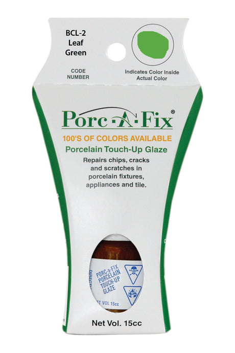 Porc-A-Fix offers a simple, affordable way to repair cracks, scratches and small chips in your porcelain bathroom & kitchen fixtures, appliances and tiles.  It can be used on ceramic, porcelain, cast iron, steel and much more. 