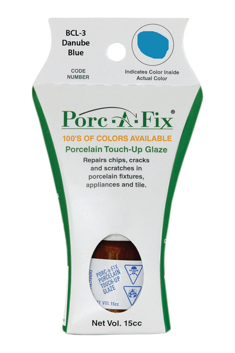 Porc-A-Fix offers a simple, affordable way to repair cracks, scratches and small chips in your porcelain bathroom & kitchen fixtures, appliances and tiles.  It can be used on ceramic, porcelain, cast iron, steel and much more. 