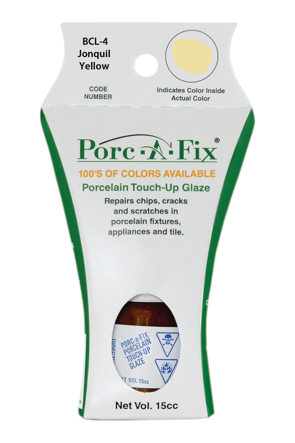 Porc-A-Fix offers a simple, affordable way to repair cracks, scratches and small chips in your porcelain bathroom & kitchen fixtures, appliances and tiles.  It can be used on ceramic, porcelain, cast iron, steel and much more. 