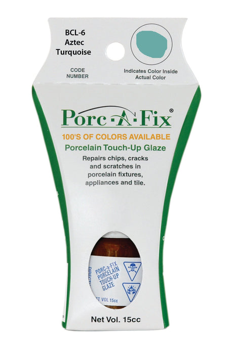 Porc-A-Fix offers a simple, affordable way to repair cracks, scratches and small chips in your porcelain bathroom & kitchen fixtures, appliances and tiles.  It can be used on ceramic, porcelain, cast iron, steel and much more. 