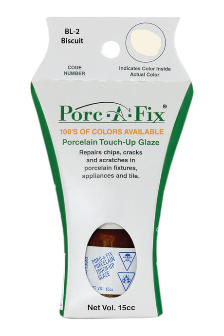 Porc-A-Fix offers a simple, affordable way to repair cracks, scratches and small chips in your porcelain bathroom & kitchen fixtures, appliances and tiles.  It can be used on ceramic, porcelain, cast iron, steel and much more. 