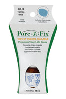 
                Porc-A-Fix offers a simple, affordable way to repair cracks, scratches and small chips in your porcelain bathroom & kitchen fixtures, appliances and tiles.  It can be used on ceramic, porcelain, cast iron, steel and much more. 
              