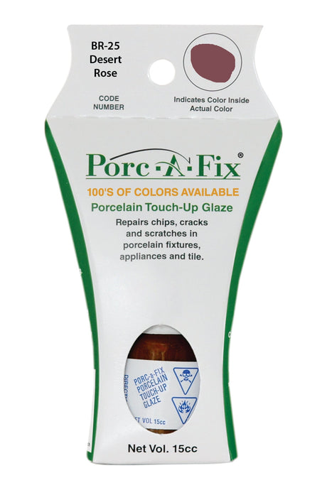 Porc-A-Fix offers a simple, affordable way to repair cracks, scratches and small chips in your porcelain bathroom & kitchen fixtures, appliances and tiles.  It can be used on ceramic, porcelain, cast iron, steel and much more. 