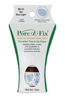 
                Porc-A-Fix offers a simple, affordable way to repair cracks, scratches and small chips in your porcelain bathroom & kitchen fixtures, appliances and tiles.  It can be used on ceramic, porcelain, cast iron, steel and much more. 
              