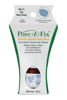 
                Porc-A-Fix offers a simple, affordable way to repair cracks, scratches and small chips in your porcelain bathroom & kitchen fixtures, appliances and tiles.  It can be used on ceramic, porcelain, cast iron, steel and much more. 
              