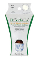 
                Porc-A-Fix offers a simple, affordable way to repair cracks, scratches and small chips in your porcelain bathroom & kitchen fixtures, appliances and tiles.  It can be used on ceramic, porcelain, cast iron, steel and much more. 
              