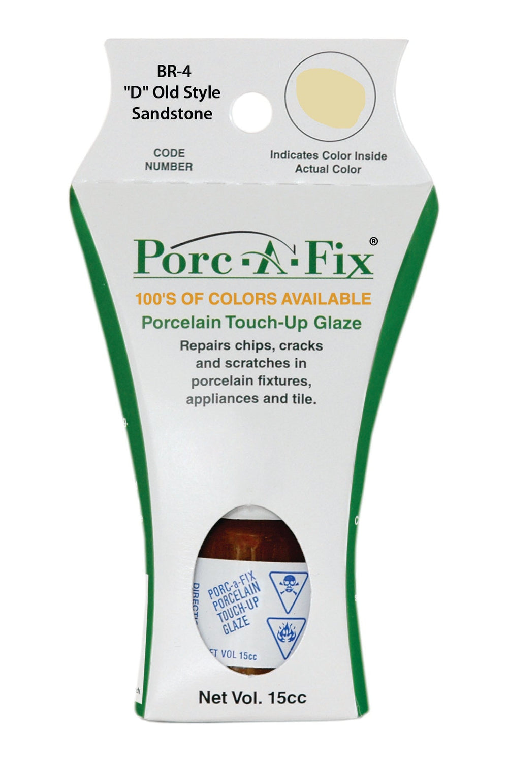 Porc-A-Fix offers a simple, affordable way to repair cracks, scratches and small chips in your porcelain bathroom & kitchen fixtures, appliances and tiles.  It can be used on ceramic, porcelain, cast iron, steel and much more. 